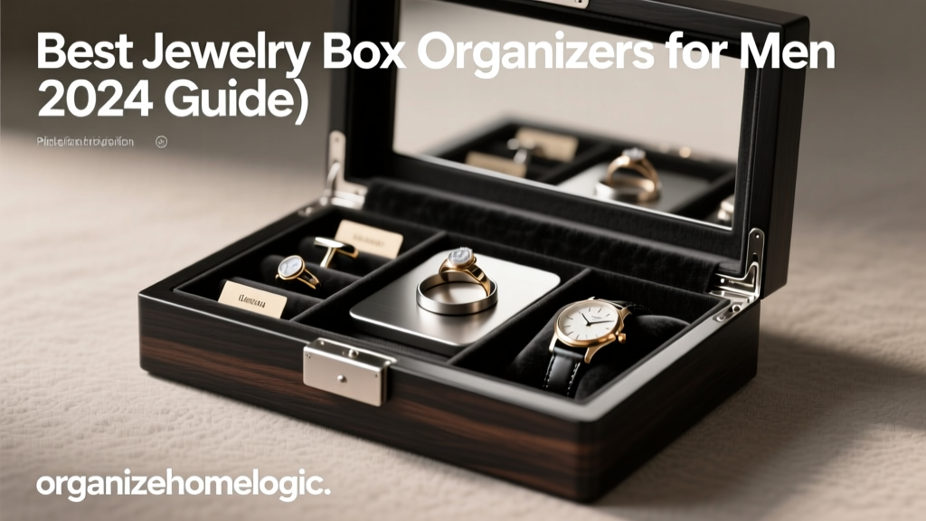 Best Jewelry Box Organizers for Men (2024 Guide)