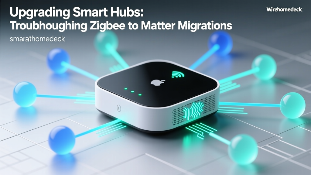 Upgrading Smart Hubs: Troubleshooting Zigbee to Matter Migrations