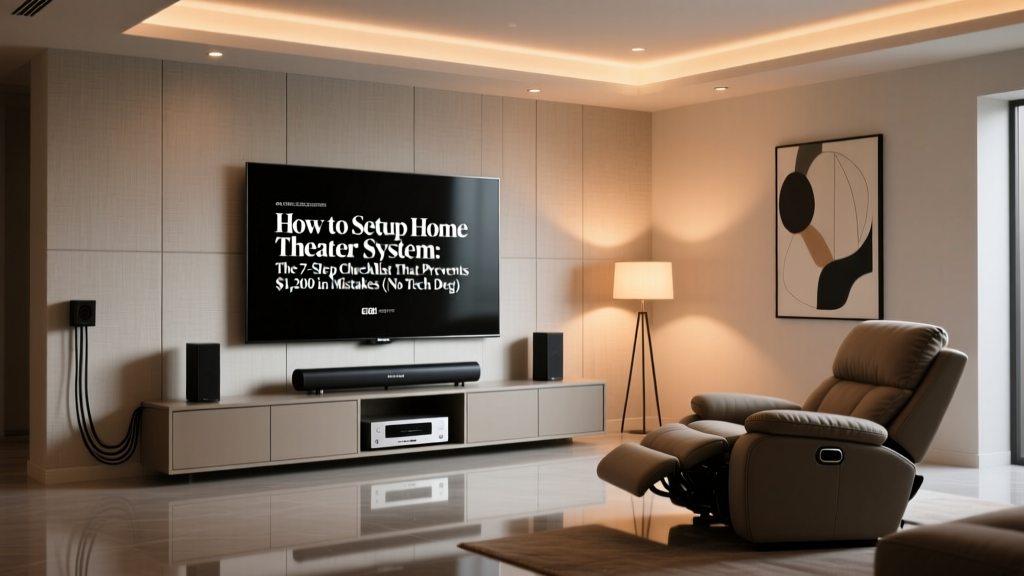 Home Theater Setup Guide: 7-Step Pro Checklist