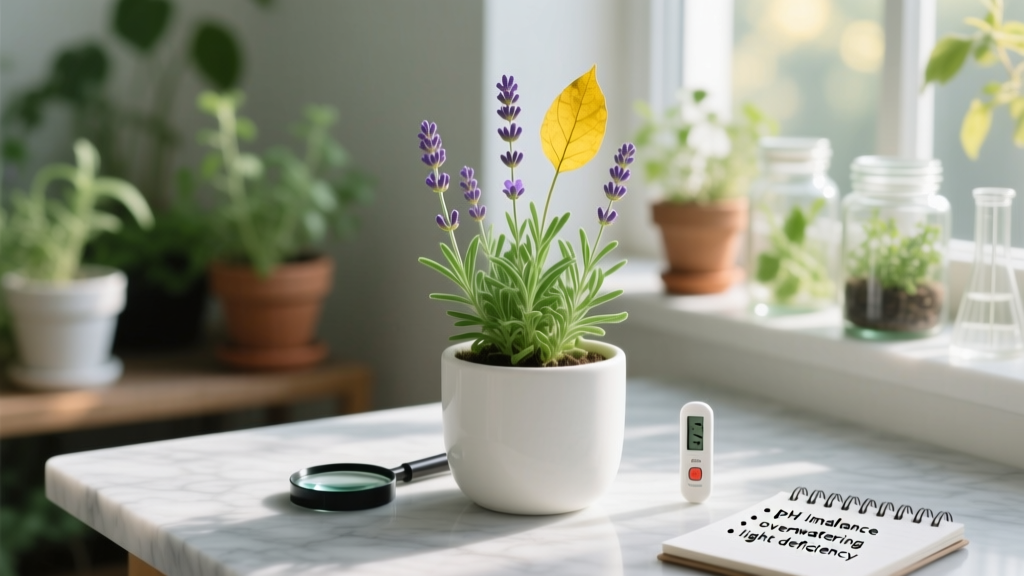 Indoor Lavender Yellow Leaves: Causes & Fixes