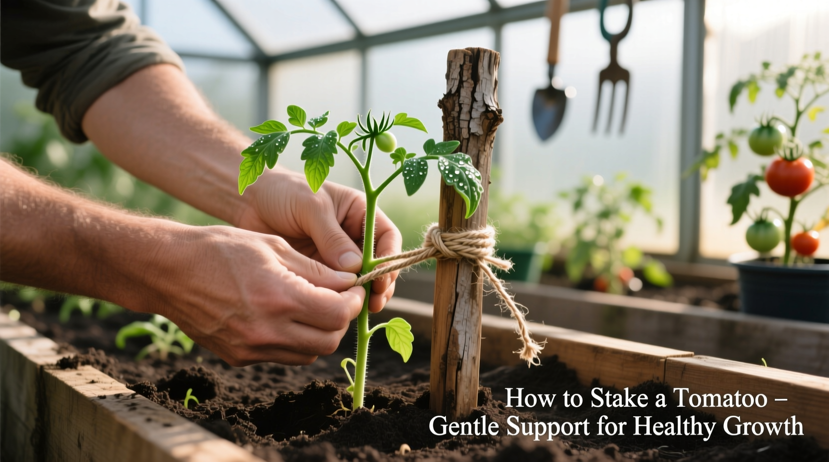 How to Stake Tomatoes: Step-by-Step Guide for Healthy Plants
