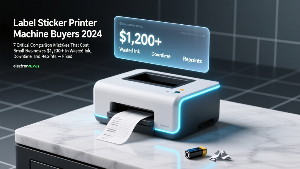 Label Sticker Printer Machine Buyers 2024: 7 Critical Comparison Mistakes That Cost Small Businesses $1,200+ in Wasted Ink, Downtime, and Reprints — Fixed