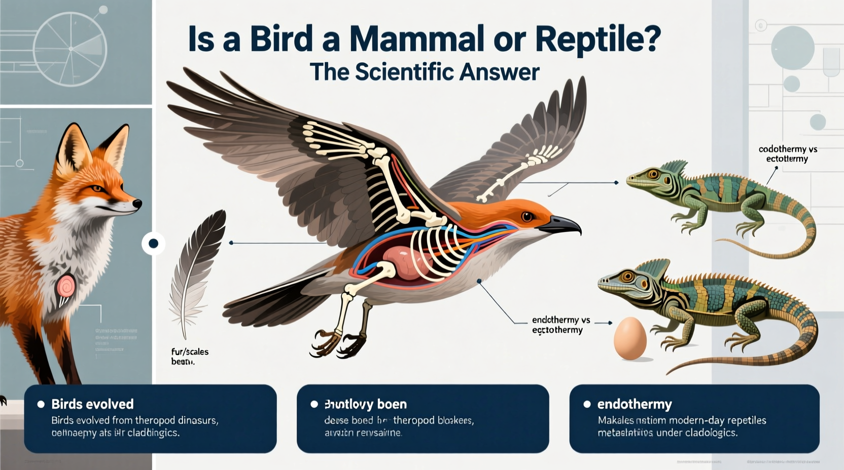 Is a Bird a Mammal or Reptile? The Scientific Answer