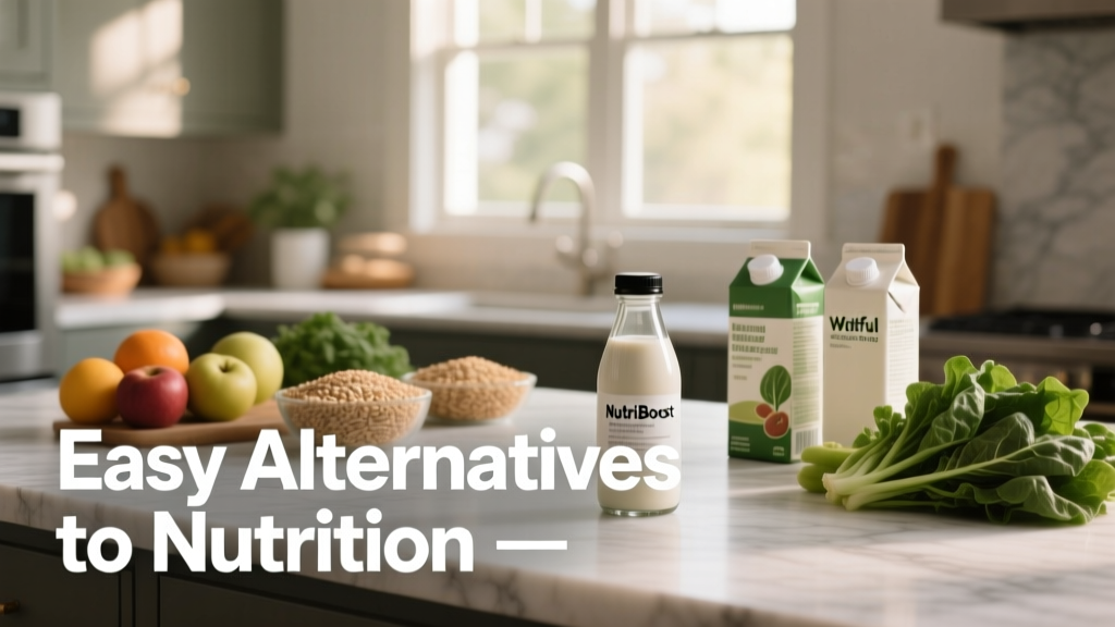 Easy Alternatives to Nutrition: Practical, Evidence-Based Swaps That Support Health Without Strict Dieting