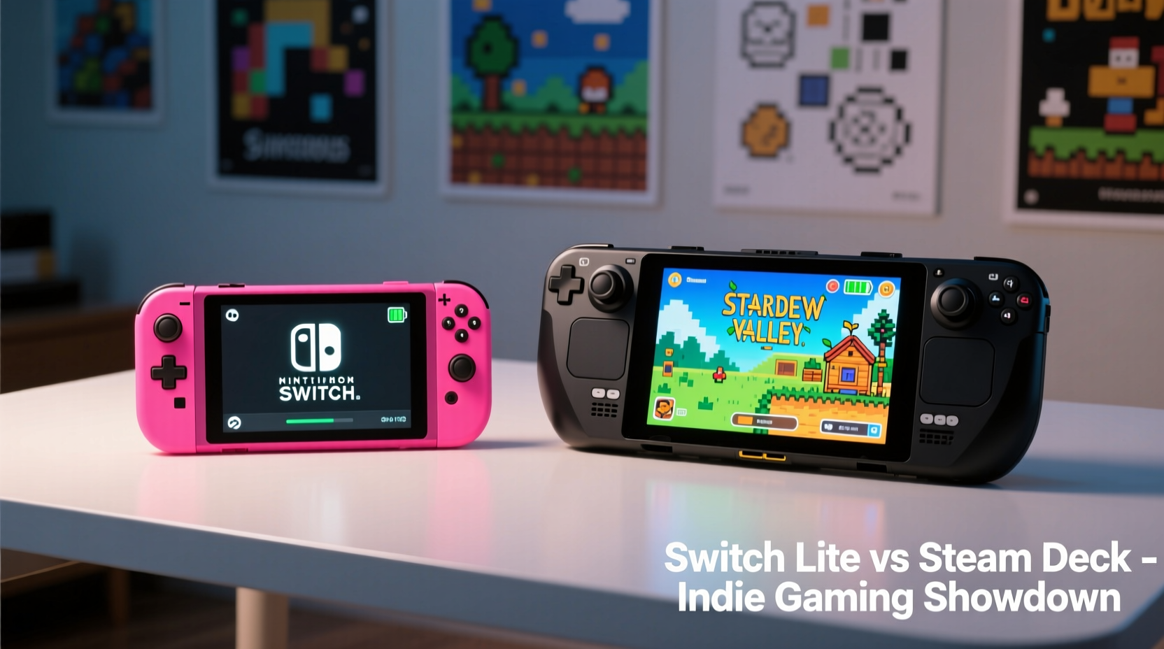 switch lite vs steam deck for portable indie gaming which is more practical