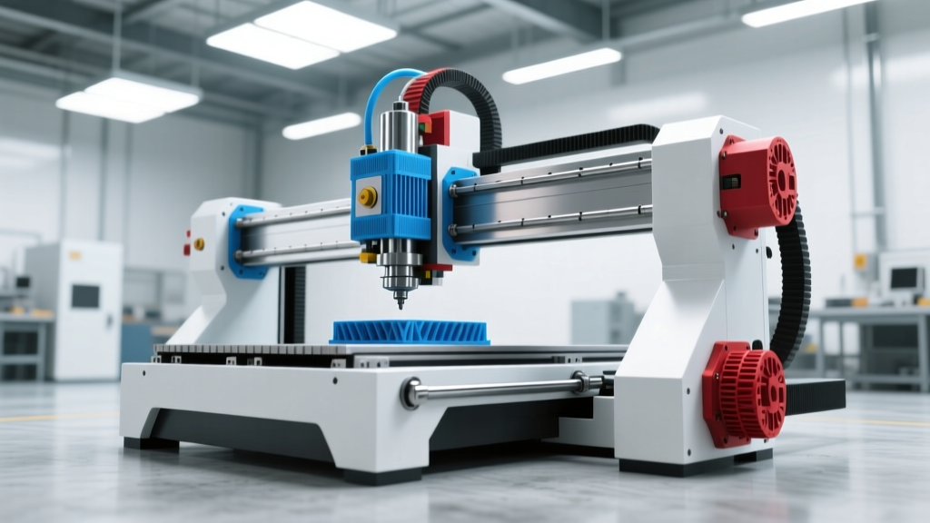 3D Printed CNC Milling Machine: Technical Specs & Mechanics