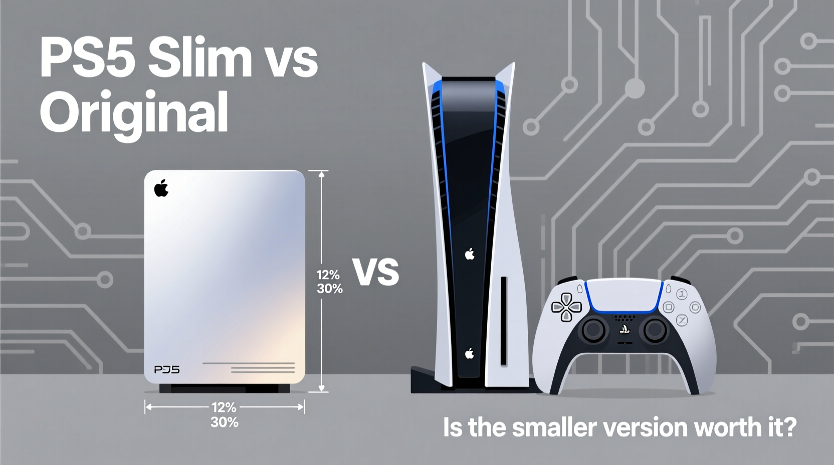 ps5 slim vs original ps5 is the smaller version worth buying over the classic model