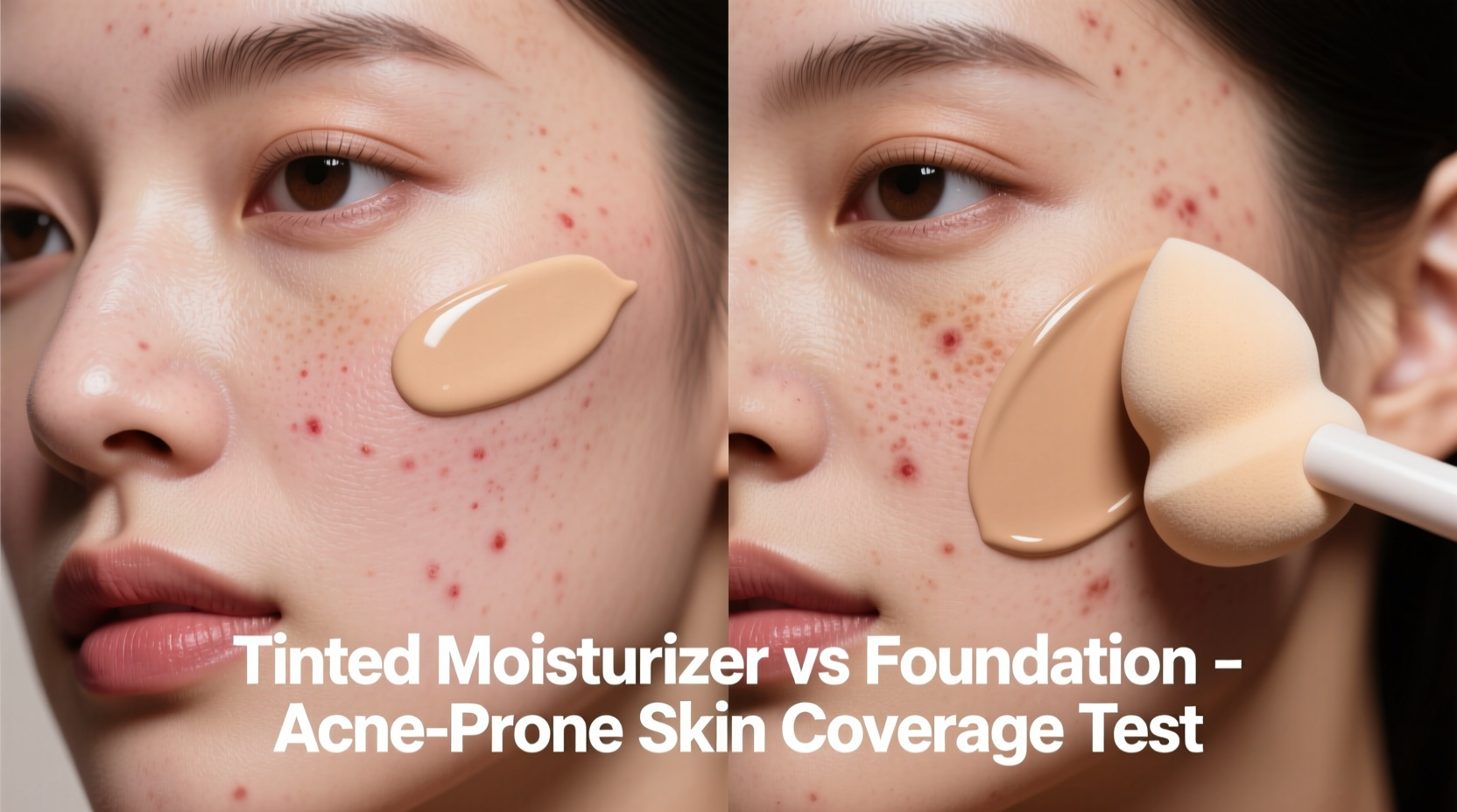 tinted moisturizer vs foundation which provides better coverage for acne prone skin