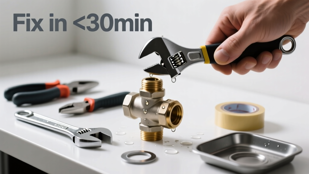 Fix a Leaking, Noisy Angle Stop Valve in Under 30 Minutes