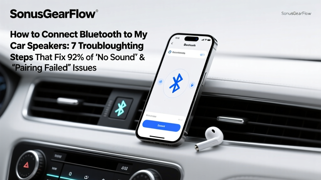Bluetooth Car Speakers: Fix Connection Failures