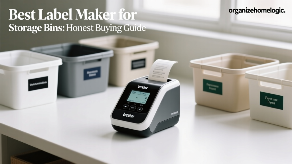 Best Label Maker for Storage Bins: Honest Buying Guide