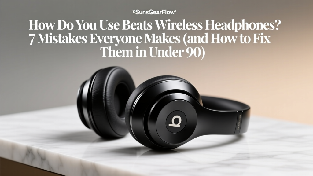 Beats Wireless Headphones Setup & Troubleshooting