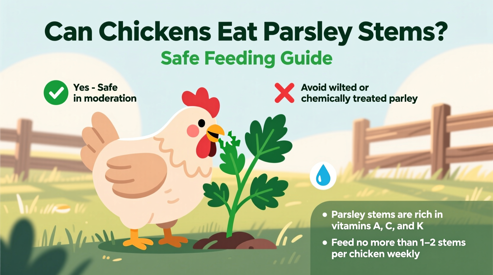 Can Chickens Eat Parsley? 5 Safe Tips | TheHomeSprouts