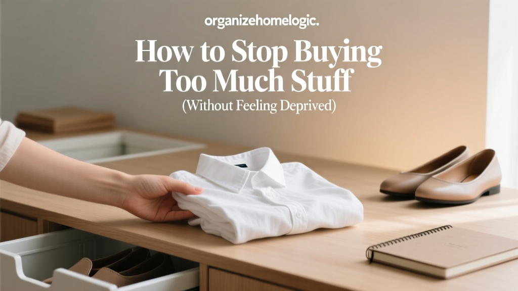 How to Stop Buying Too Much Stuff (Without Feeling Deprived)