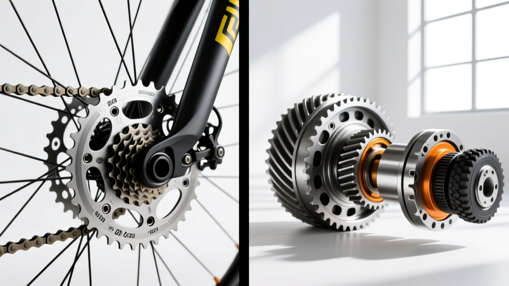 How Do You Calculate the Gear Ratio on a Bicycle vs Off-Road 4x4s?