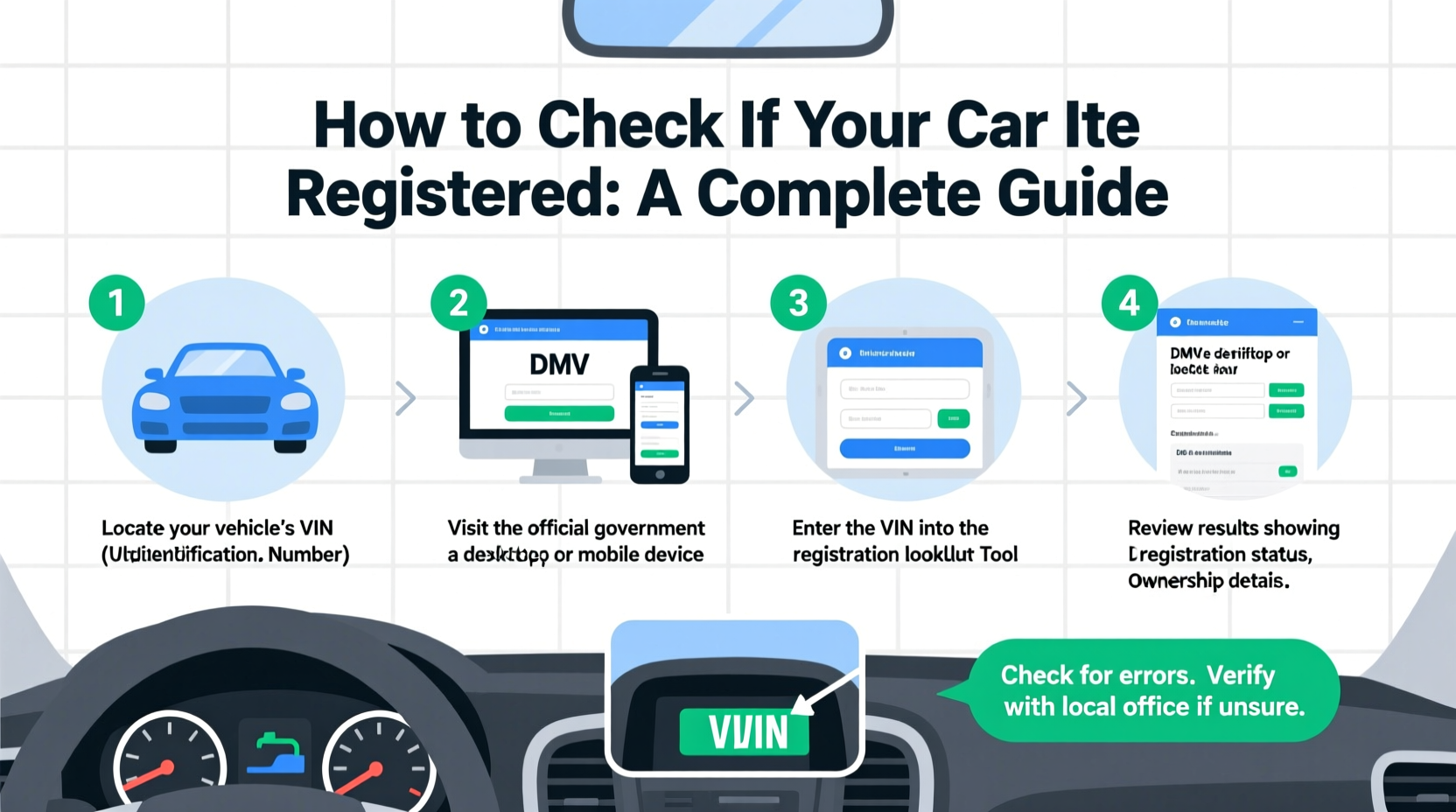 how do i check if my car is registered