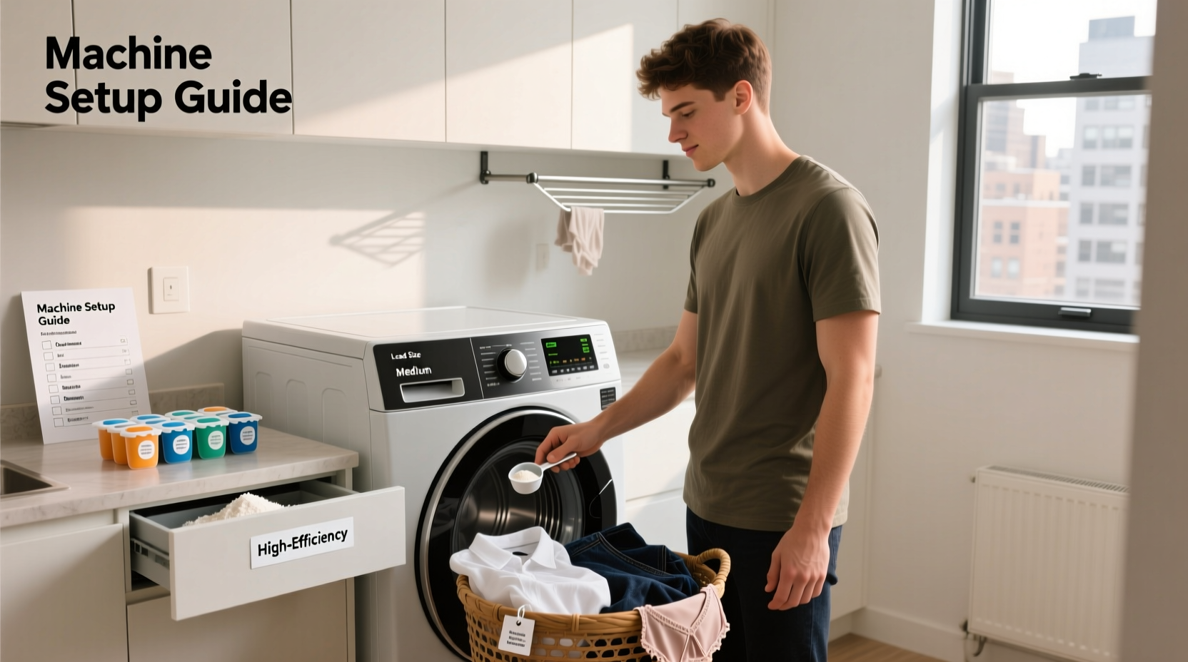 laundry tips after moving in
