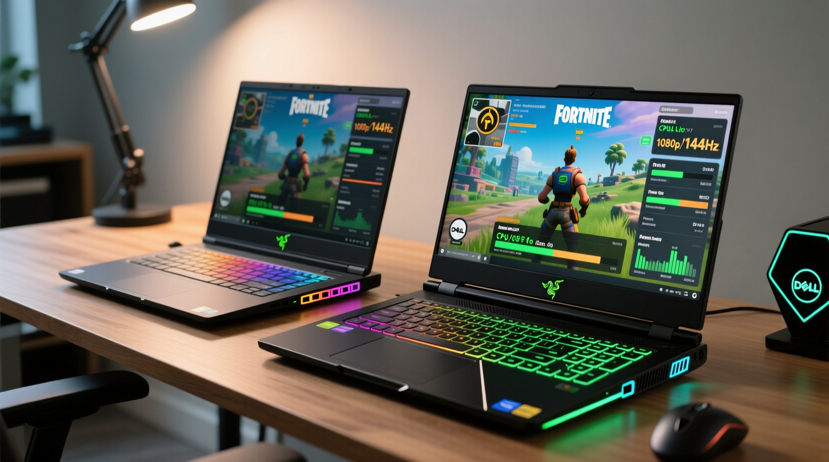 razer blade vs alienware for portable gaming performance test