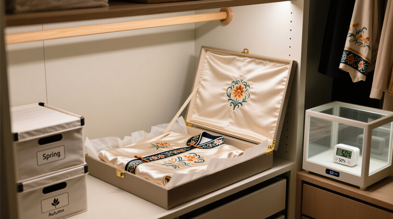closet organization tips embroidery protection guide