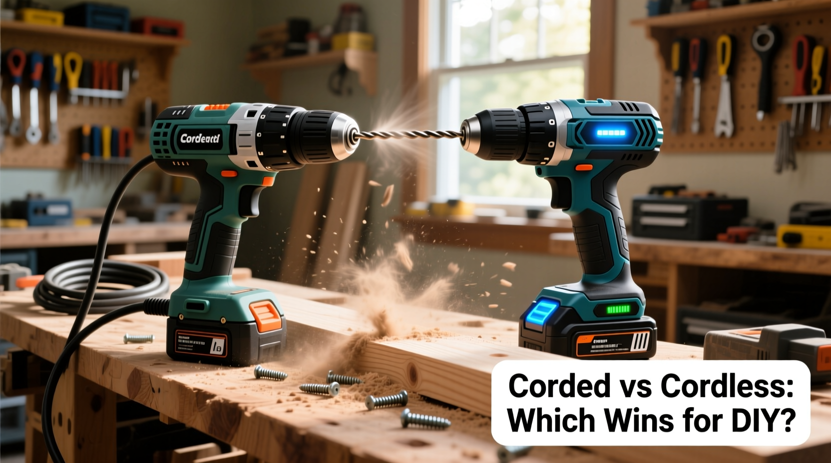 corded vs cordless power tools for home diy projects which performs better