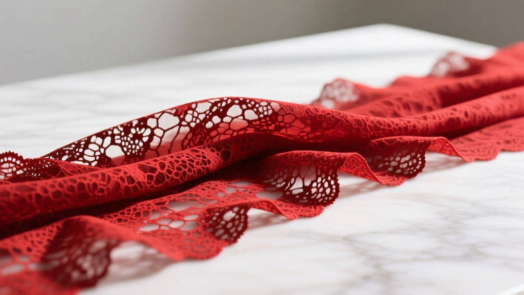 Red Lace Cloth: A Designer’s Guide to Types, Sourcing & Trends