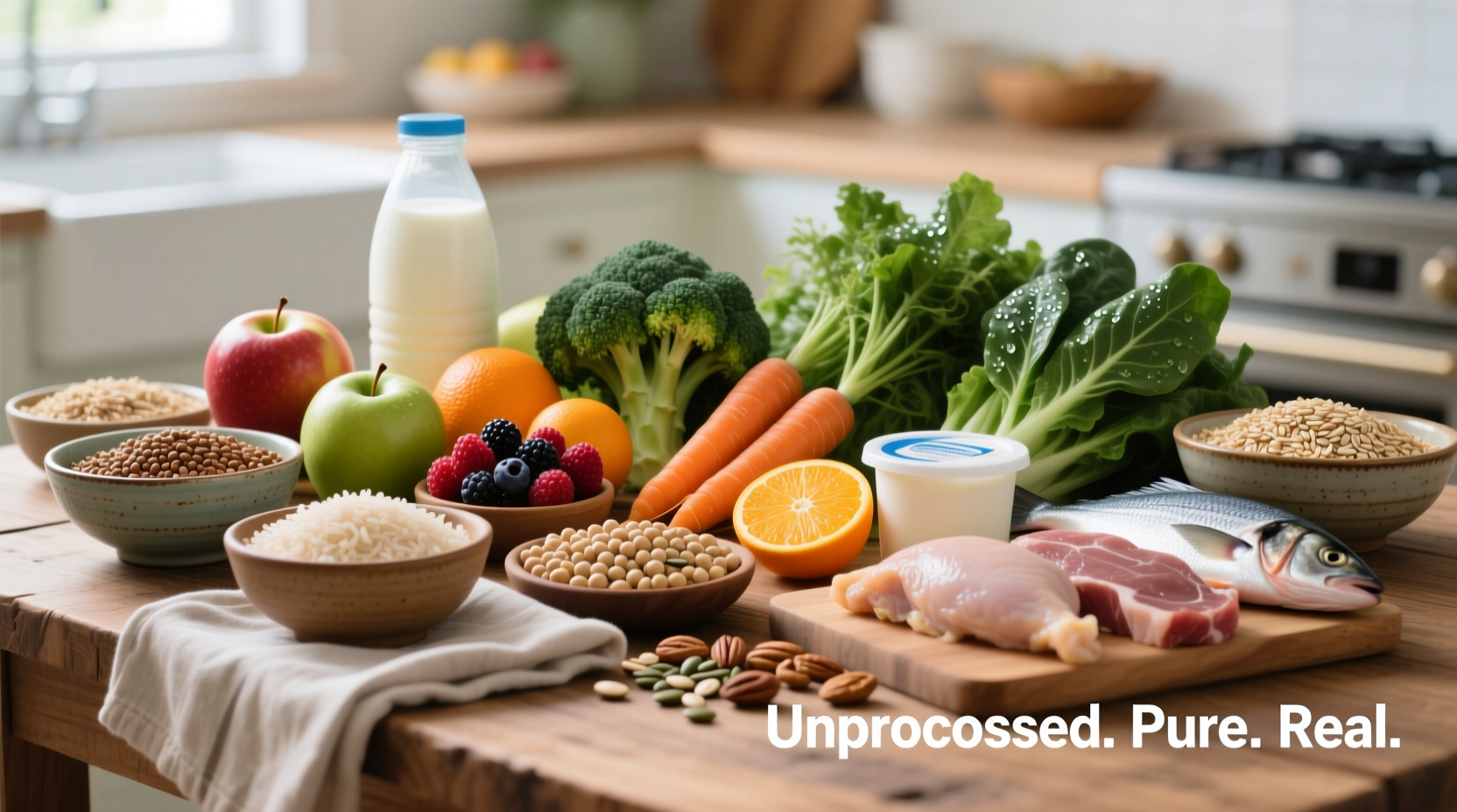 Unprocessed Foods List: What Counts as Truly Unprocessed