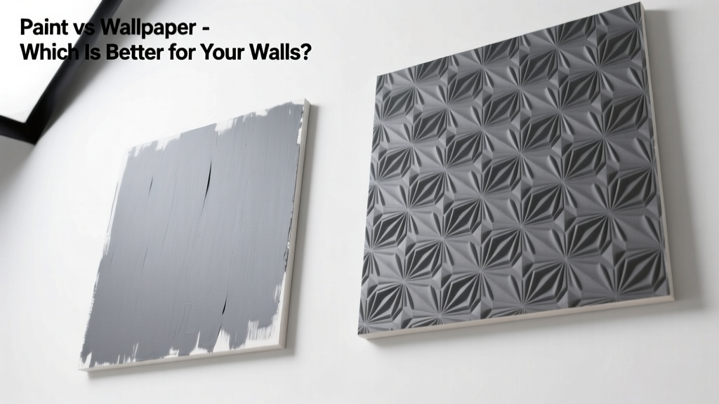 Paint vs Wallpaper: Which Is Better for Your Walls?