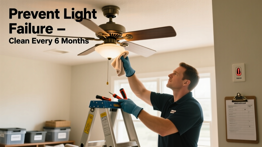 How to Prevent Ceiling Fan Light Failure