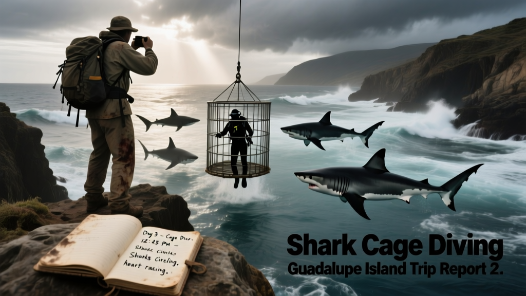 Shark Cage Diving Guadalupe Island Trip Report #2: Real Costs, Logistics, and What It’s *Really* Like at 26°N