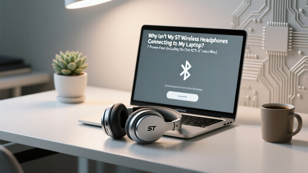 ST Wireless Headphones Not Connecting to Laptop?