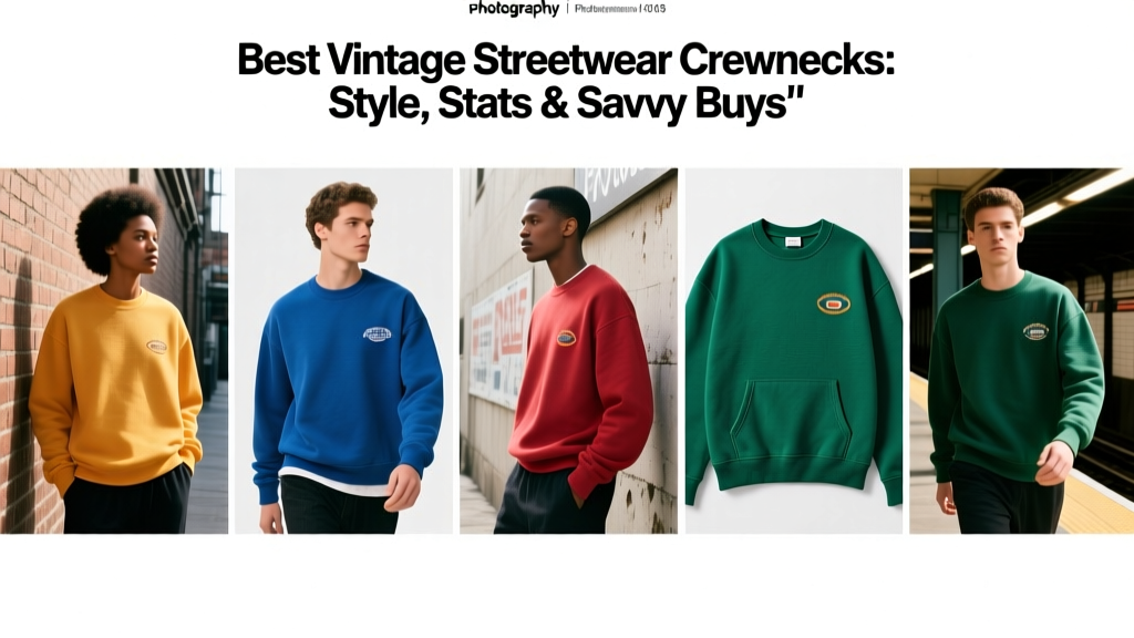 Best Vintage Streetwear Crewnecks: Style, Stats & Savvy Buys