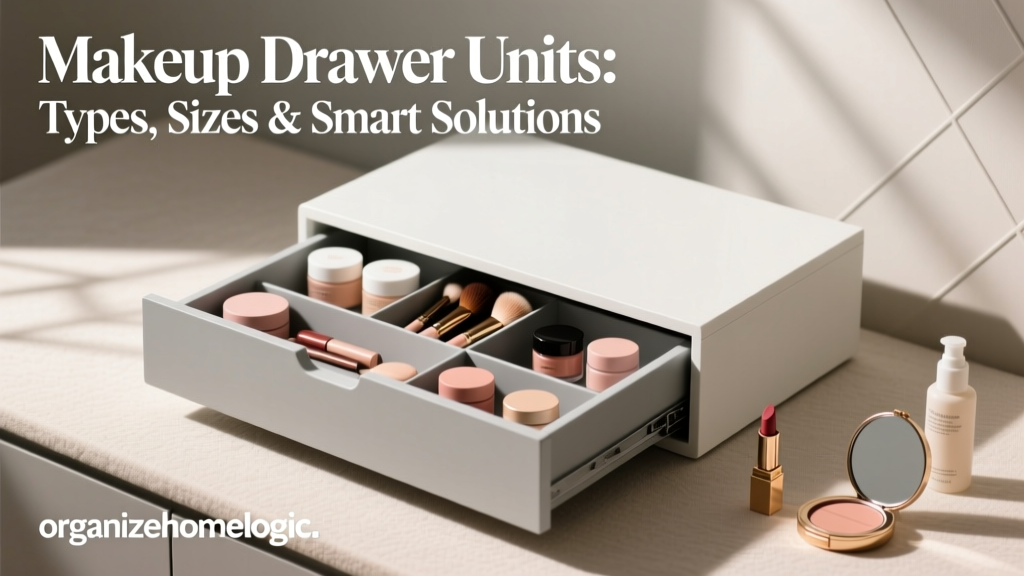 Makeup Drawer Units: Types, Sizes & Smart Solutions