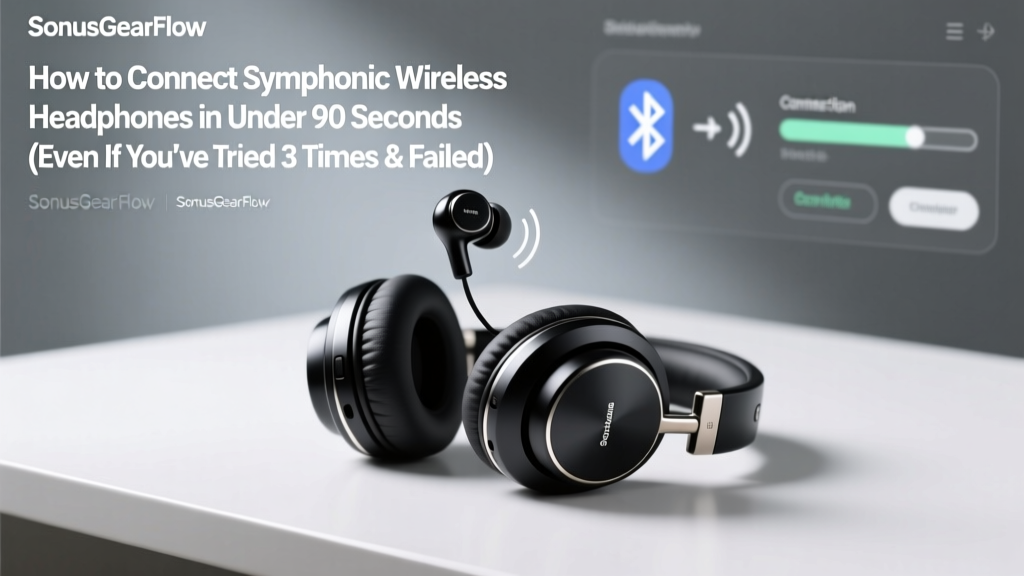 Symphonic Wireless Headphones Connection Guide