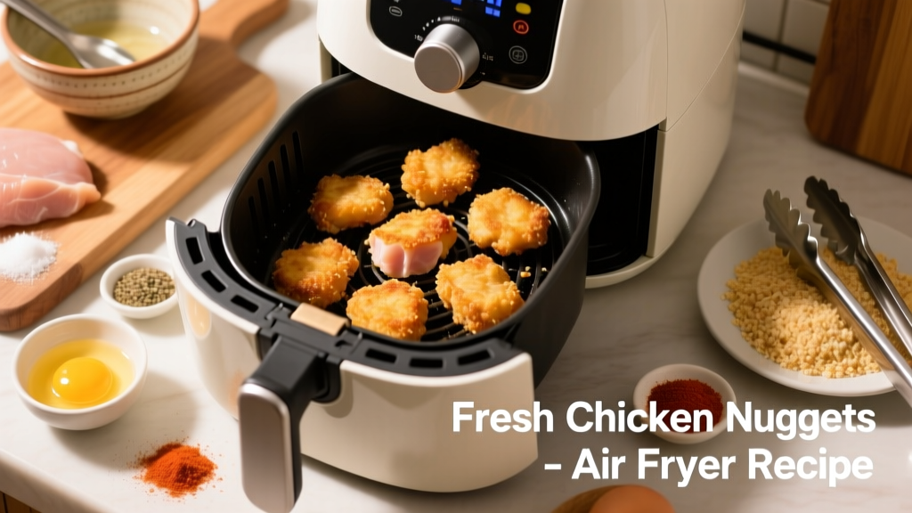 How to Cook Fresh Chicken Nuggets in an Air Fryer