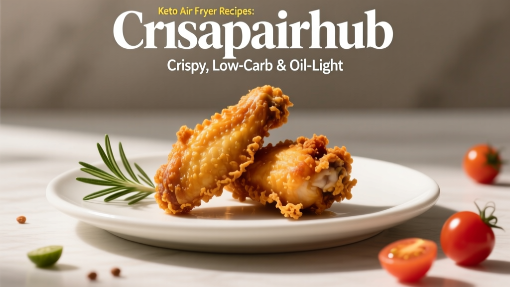 Keto Air Fryer Recipes: Crispy, Low-Carb & Oil-Light