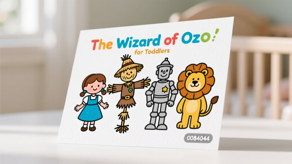 The Wizard of Oz Coloring Pages for Your Toddler: Safety-First Creative Play for Ages 2–4