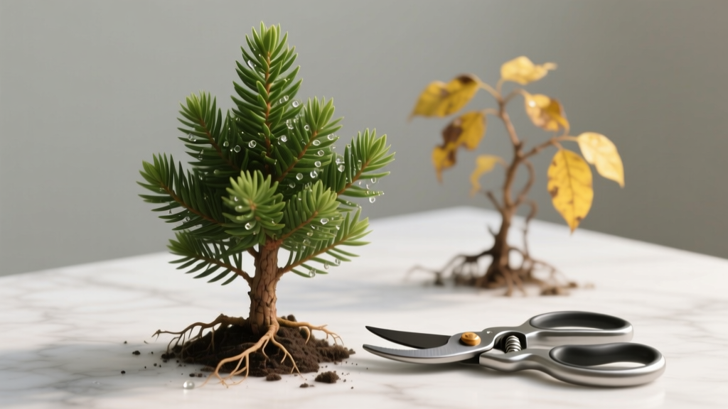Podocarpus Propagation: Fix Yellow Leaves First