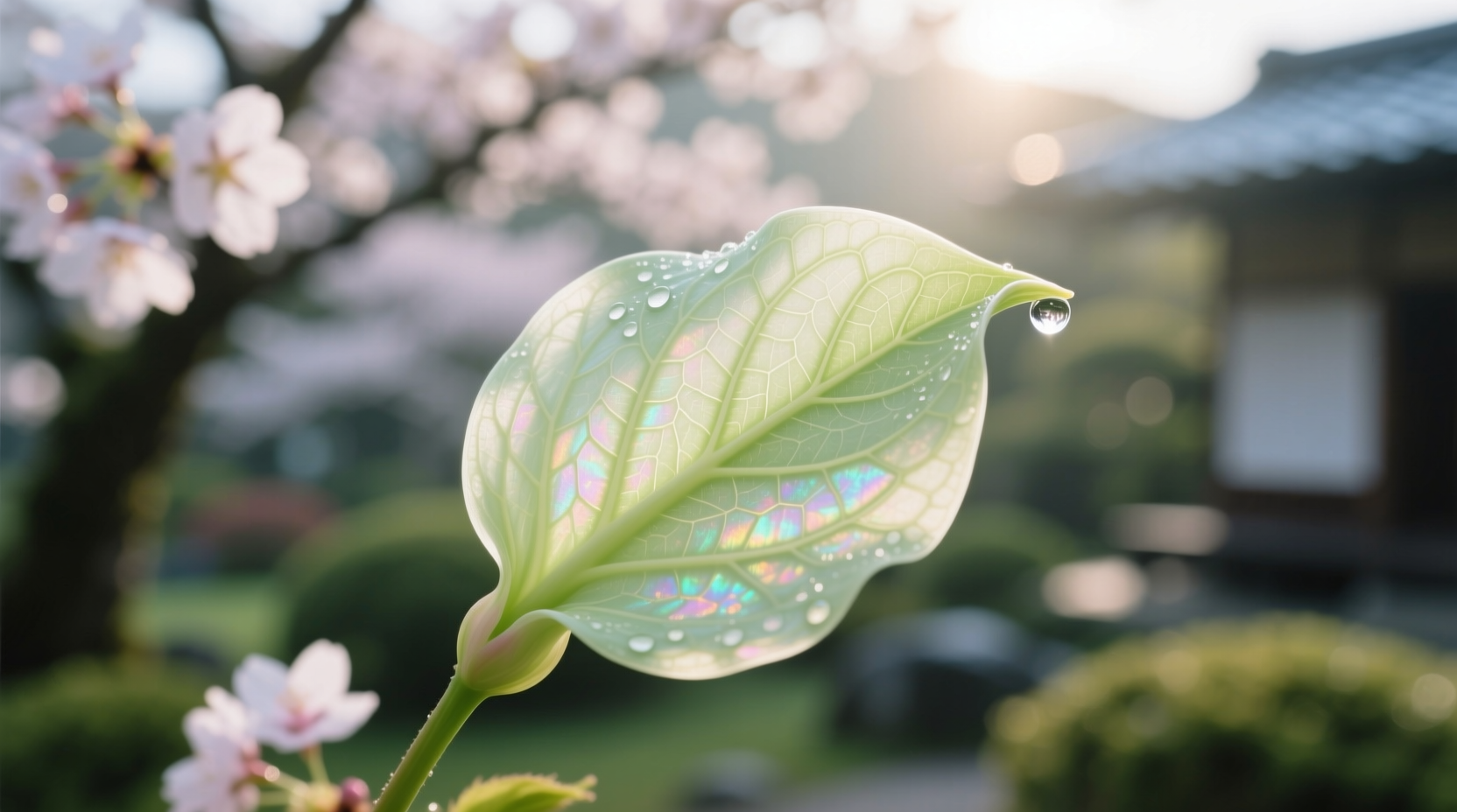 balloon flower leaf