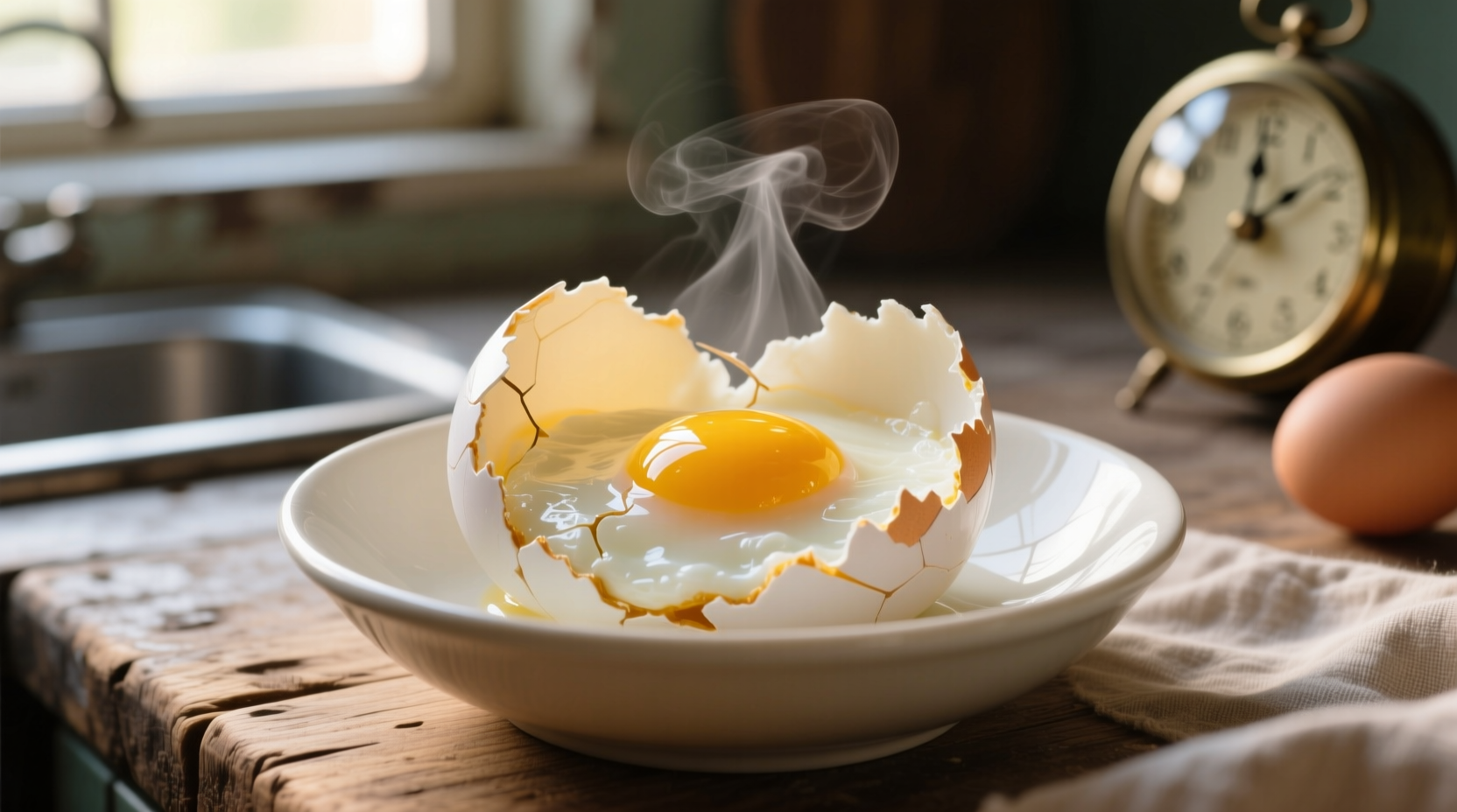 the secret to perfect poached eggs is in the shell