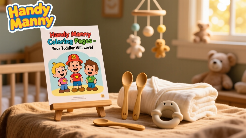 Handy Manny Coloring Pages Your Toddler Will Love: Developmentally Smart, Screen-Free Fun for Ages 2–4