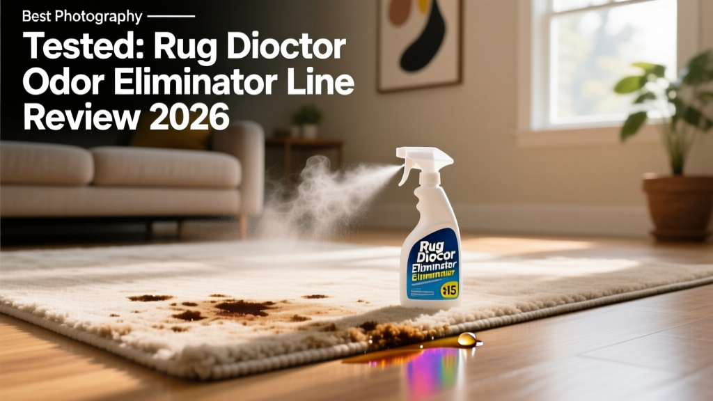 Tested: Rug Doctor Odor Eliminator Line Review 2026