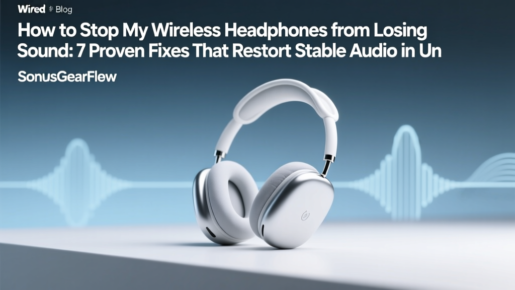 Fix Wireless Headphones Losing Sound (2026)