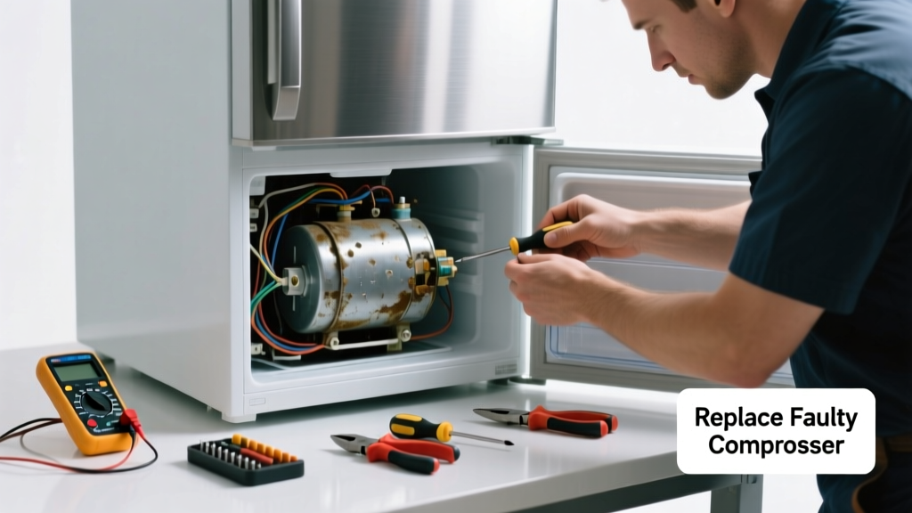 Refrigerator Running Constantly? Replace Faulty Part