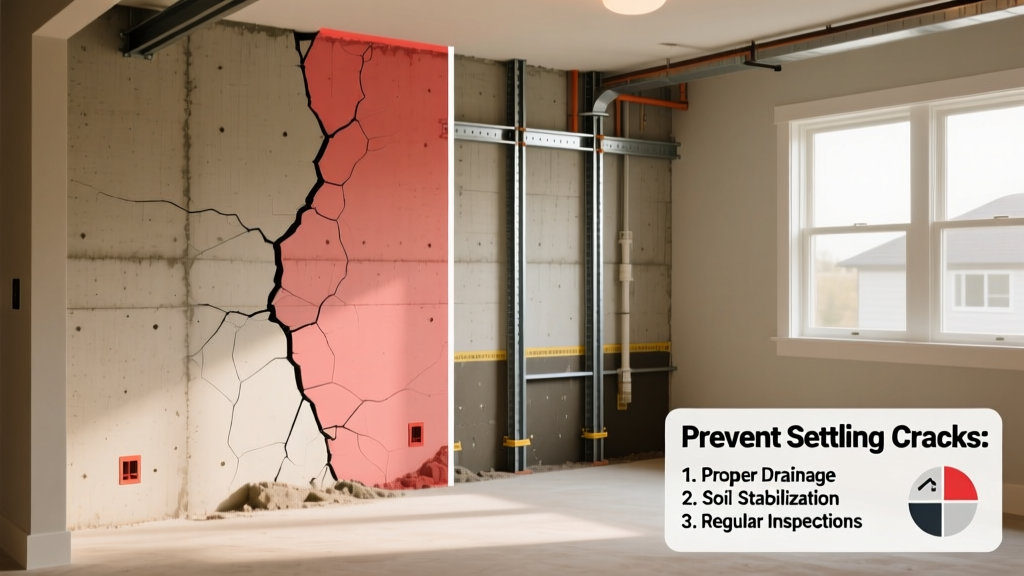 How to Prevent Settling Cracks in Your Home Foundation