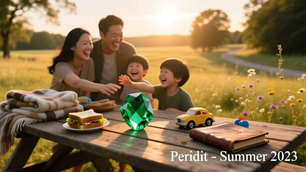 Peridot: The Gentle Green Gem for Parental Calm, Family Harmony, and Emotional Resilience