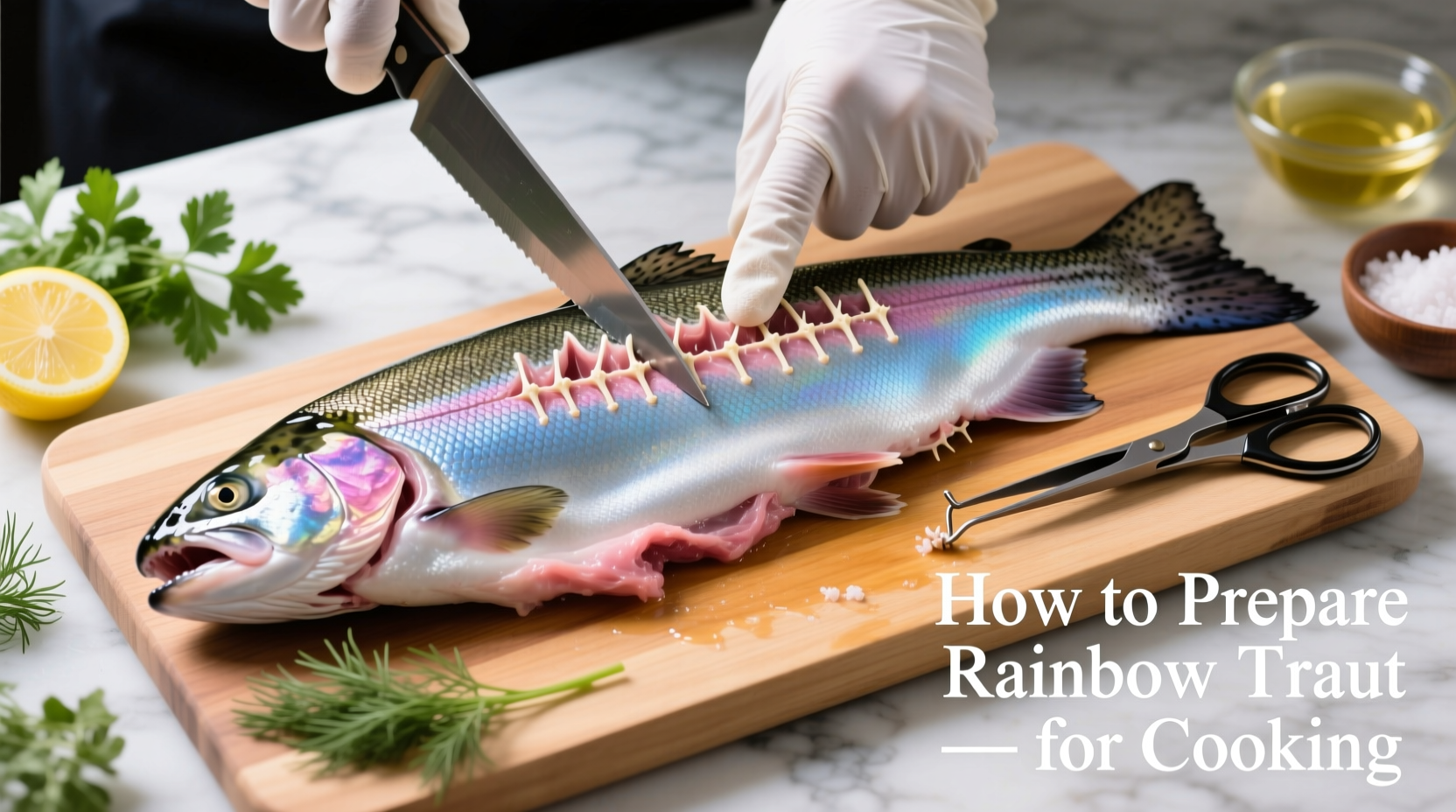 how to prepare rainbow trout for cooking