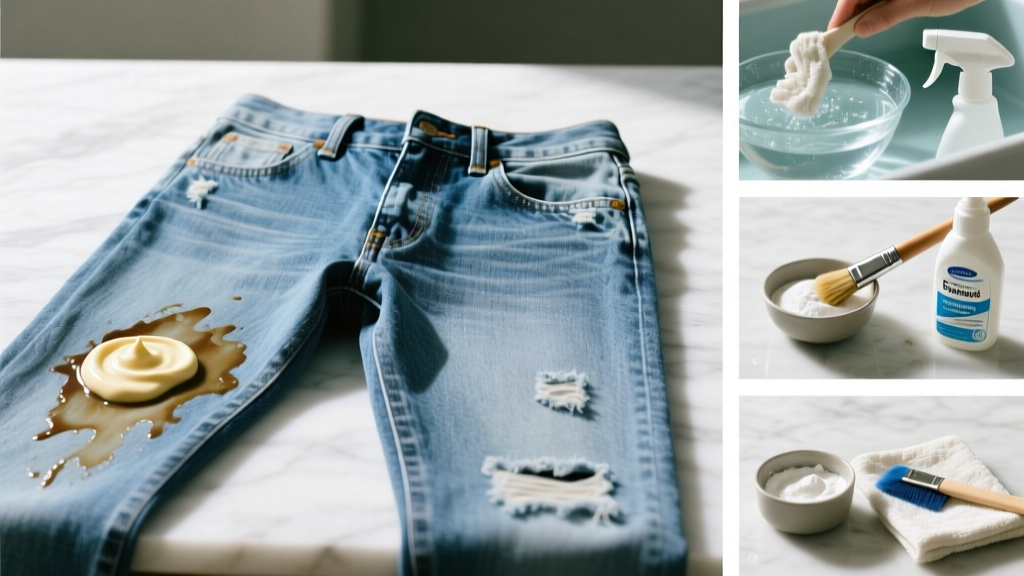 Tested: How to Get Mayonnaise Out of Denim Jeans Fast