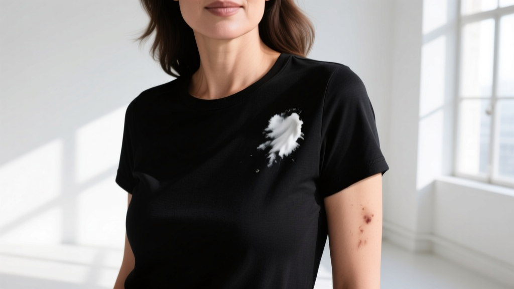 How to Remove Deodorant Stains from Dark Clothing