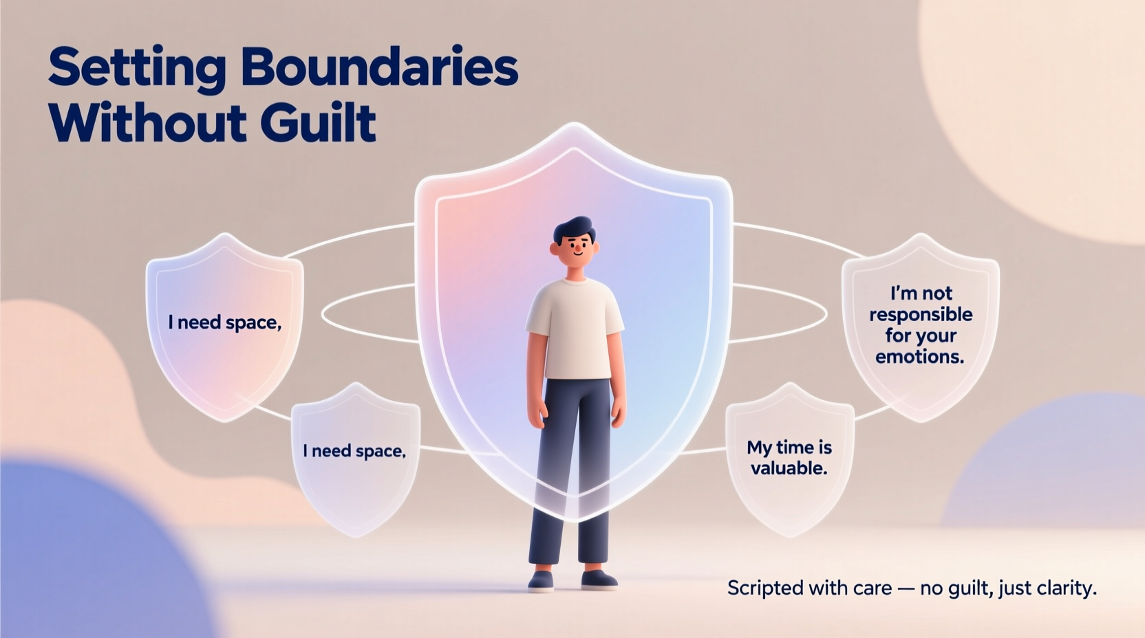 setting boundaries with toxic friends scripts to use without guilt