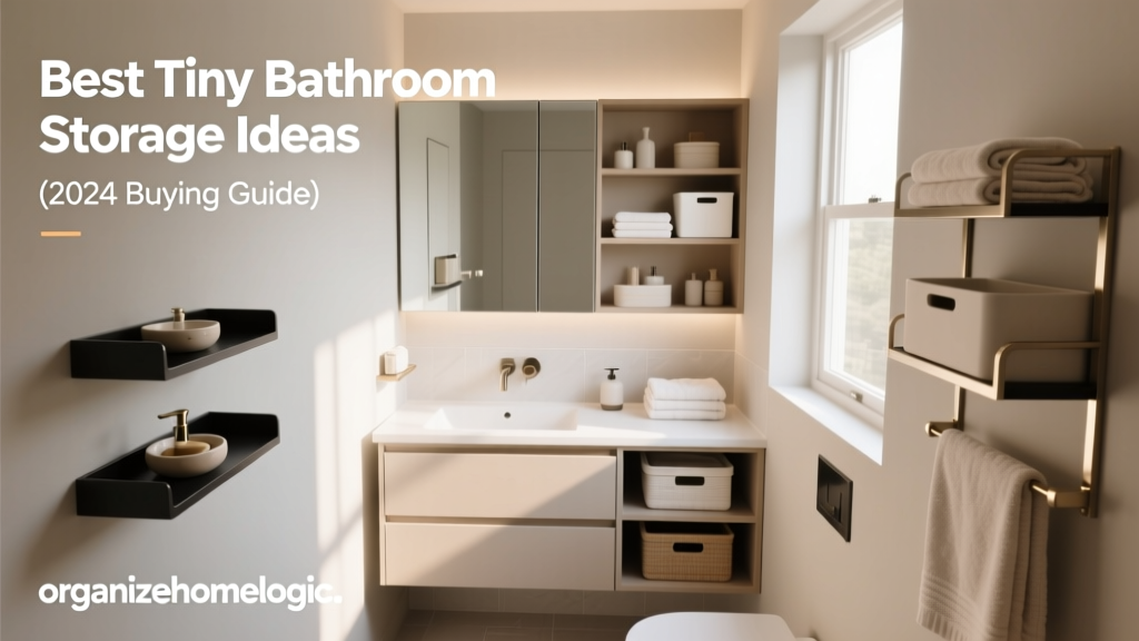Tiny Bathroom Storage Ideas (2024 Buying Guide)